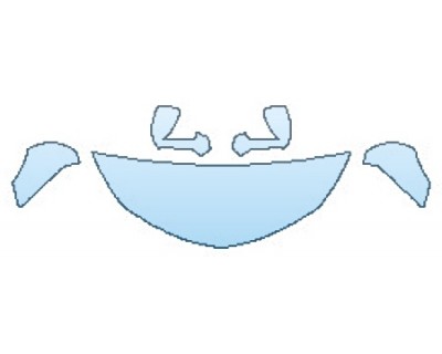 PAINT PROTECTION KIT - 2016 CHEVROLET CAMARO 2LT HOOD(24 INCH)  FENDERS  MIRRORS - PRECUT PPF CLEAR BRA WRAP