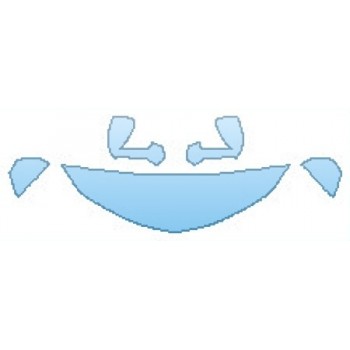 PAINT PROTECTION KIT - 2016 CHEVROLET CAMARO 2LT HOOD(18 INCH)  FENDERS  MIRRORS - PRECUT PPF CLEAR BRA WRAP