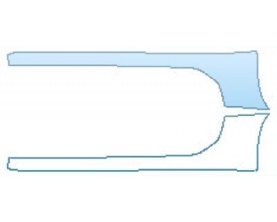 PAINT PROTECTION KIT - 2016 CHEVROLET CAMARO 2LT ROCKERS - PRECUT PPF CLEAR BRA WRAP