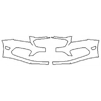 2017 CHEVROLET CRUZE LIMITED Bumper (Plate Cutout)