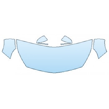 PAINT PROTECTION KIT - 2016 CHEVROLET MALIBU LIMITED HOOD(30 INCH)  FENDERS  MIRRORS - PRECUT PPF CLEAR BRA WRAP