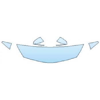 PAINT PROTECTION KIT - 2016 CHEVROLET MALIBU LIMITED HOOD(18 INCH)  FENDERS  MIRRORS - PRECUT PPF CLEAR BRA WRAP