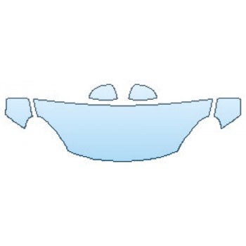 Precut PPF Kit – Clear Bra Paint Protection Film PAINT PROTECTION KIT - 2016 FIAT 500X POP HOOD(24 INCH)  FENDERS  MIRRORS - PRECUT PPF CLEAR BRA WRAP