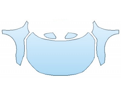 Precut PPF Kit – Clear Bra Paint Protection Film PAINT PROTECTION KIT - 2016 HONDA CIVIC SEDAN EX-T FULL HOOD(WRAPPED EDGES) FENDERS MIRRORS - PRECUT PPF CLEAR BRA WRAP