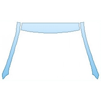 Precut PPF Kit – Clear Bra Paint Protection Film PAINT PROTECTION KIT - 2016 HYUNDAI ACCENT SE HATCHBACK ROOF A-PILLARS - PRECUT PPF CLEAR BRA WRAP