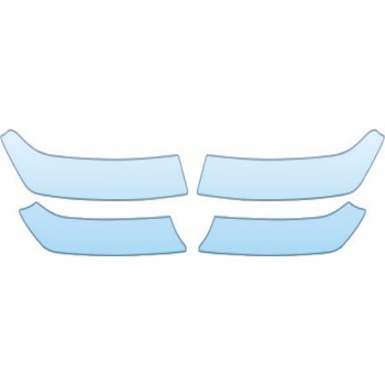 PAINT PROTECTION KIT - 2010 HONDA CR-V 2WD EX GRILLE KIT - PRECUT PPF CLEAR BRA WRAP