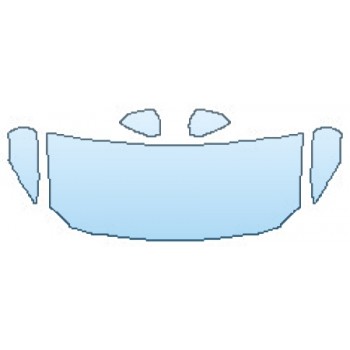 PAINT PROTECTION KIT - 2016 JAGUAR XF R-SPORT HOOD(30 INCH)  FENDERS  MIRRORS - PRECUT PPF CLEAR BRA WRAP