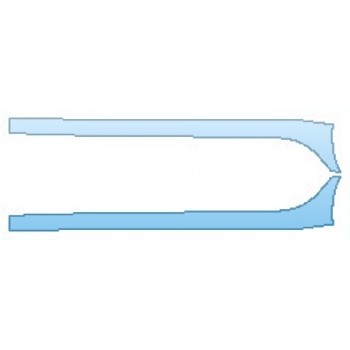 PAINT PROTECTION KIT - 2016 JAGUAR XF R-SPORT ROCKERS - PRECUT PPF CLEAR BRA WRAP