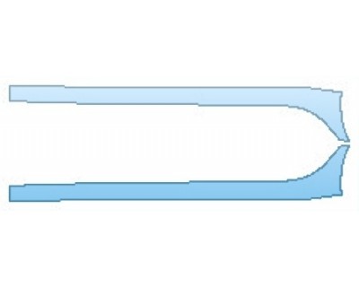 PAINT PROTECTION KIT - 2016 JAGUAR XF R-SPORT ROCKERS - PRECUT PPF CLEAR BRA WRAP