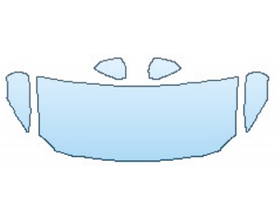 PAINT PROTECTION KIT - 2016 JAGUAR XF S HOOD(30 INCH)  FENDERS  MIRRORS - PRECUT PPF CLEAR BRA WRAP