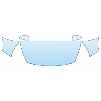 Precut PPF Kit – Clear Bra Paint Protection Film PAINT PROTECTION KIT - 2016 KIA RIO SEDAN LX HOOD (WRAPPED EDGES) FENDERS MIRRORS - PRECUT PPF CLEAR BRA WRAP