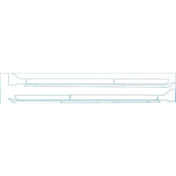 PAINT PROTECTION KIT - 2010 LEXUS LS 460 BASE DOORS KIT - PRECUT PPF CLEAR BRA WRAP