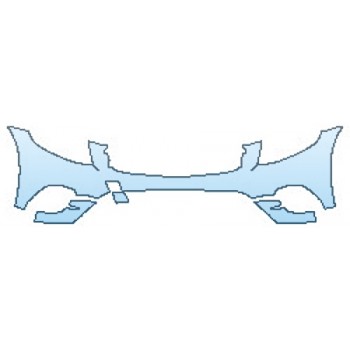 Precut PPF Kit – Clear Bra Paint Protection Film PAINT PROTECTION KIT - 2016 MERCEDES GLC-CLASS GLC300 SPORT BUMPER (3 PIECE) - PRECUT PPF CLEAR BRA WRAP