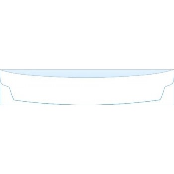 PAINT PROTECTION KIT - 2011 JAGUAR XFR SUPERCHARGED  REAR BUMPER DECK KIT - PRECUT PPF CLEAR BRA WRAP