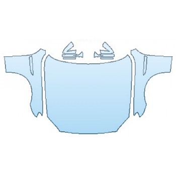 PAINT PROTECTION KIT - 2016 BMW 6 SERIES GRAN COUPE M SPORT FULL HOOD  FENDERS  MIRRORS - PRECUT PPF CLEAR BRA WRAP