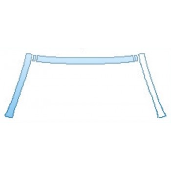 PAINT PROTECTION KIT - 2016 BMW 6 SERIES GRAN COUPE M SPORT ROOF  A-PILLARS - PRECUT PPF CLEAR BRA WRAP