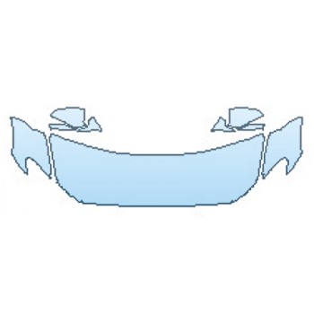 Precut PPF Kit – Clear Bra Paint Protection Film PAINT PROTECTION KIT - 2016 BMW M5 SEDAN HOOD (WRAPPED EDGES) FENDERS MIRRORS - PRECUT PPF CLEAR BRA WRAP