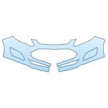 Precut PPF Kit – Clear Bra Paint Protection Film PAINT PROTECTION KIT - 2016 FORD C-MAX HYBRID SEL BUMPER (1 PIECE) - PRECUT PPF CLEAR BRA WRAP