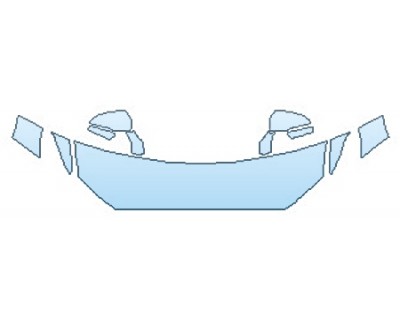 Precut PPF Kit – Clear Bra Paint Protection Film PAINT PROTECTION KIT - 2016 FORD FUSION ENERGI SE HOOD (18 INCH) FENDERS MIRRORS - PRECUT PPF CLEAR BRA WRAP