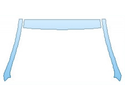 Precut PPF Kit – Clear Bra Paint Protection Film PAINT PROTECTION KIT - 2016 FORD FUSION ENERGI SE ROOF A-PILLARS - PRECUT PPF CLEAR BRA WRAP