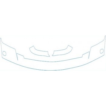 PAINT PROTECTION KIT - 2011 FORD F-150 RAPTOR SVT 2 DOOR BUMPER KIT - PRECUT PPF CLEAR BRA WRAP