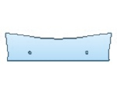 Precut PPF Kit – Clear Bra Paint Protection Film PAINT PROTECTION KIT - 2016 FORD FUSION HYBRID S REAR BUMPER DECK WITH SENSORS - PRECUT PPF CLEAR BRA WRAP