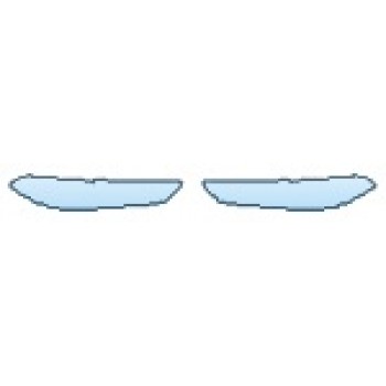 PAINT PROTECTION KIT - 2016 FORD FUSION HYBRID TITANIUM HEADLIGHTS - PRECUT PPF CLEAR BRA WRAP