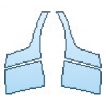 PAINT PROTECTION KIT - 2016 FORD FUSION HYBRID TITANIUM SPLASH - PRECUT PPF CLEAR BRA WRAP