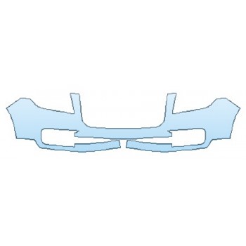 PAINT PROTECTION KIT - 2016 GMC ACADIA BUMPER - PRECUT PPF CLEAR BRA WRAP