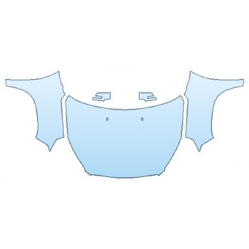 Precut PPF Kit – Clear Bra Paint Protection Film PAINT PROTECTION KIT - 2016 GMC ACADIA DENALI FULL HOOD FENDERS MIRRORS - PRECUT PPF CLEAR BRA WRAP