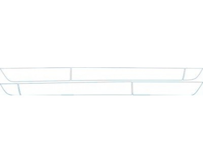 PAINT PROTECTION KIT - 2004 BMW X3 DOORS KIT (BOTTOM OF DOORS) - PRECUT PPF CLEAR BRA WRAP