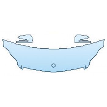 Precut PPF Kit – Clear Bra Paint Protection Film PAINT PROTECTION KIT - 2016 MERCEDES GL-CLASS GL350 BLUETEC HOOD (18 INCH)  MIRRORS - PRECUT PPF CLEAR BRA WRAP