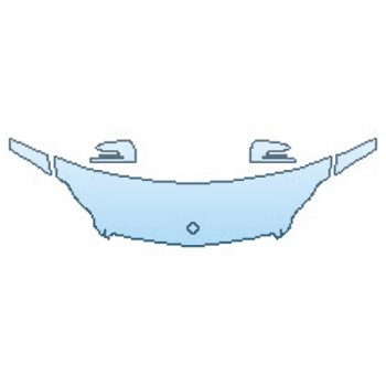 Precut PPF Kit – Clear Bra Paint Protection Film PAINT PROTECTION KIT - 2016 MERCEDES GL-CLASS GL550 HOOD  FENDERS  MIRRORS - PRECUT PPF CLEAR BRA WRAP