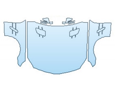 PAINT PROTECTION KIT - 2016 MERCEDES SL-CLASS SL65 AMG FULL HOOD  FENDERS  MIRRORS - PRECUT PPF CLEAR BRA WRAP