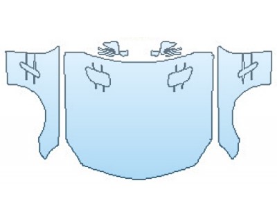 PAINT PROTECTION KIT - 2016 MERCEDES SL-CLASS SL65 AMG FULL HOOD (WRAPPED EDGES)  FENDERS  MIRRORS - PRECUT PPF CLEAR BRA WRAP