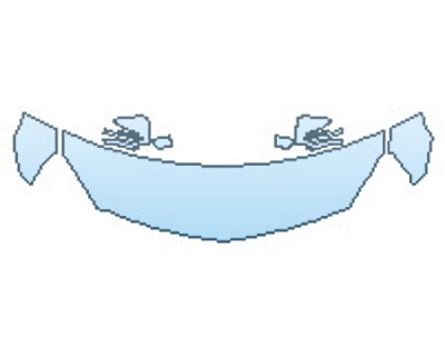 PAINT PROTECTION KIT - 2016 MERCEDES SL-CLASS SL65 AMG HOOD (24 INCH)  FENDERS  MIRRORS - PRECUT PPF CLEAR BRA WRAP