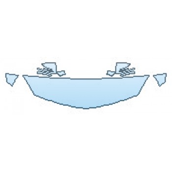 PAINT PROTECTION KIT - 2016 MERCEDES SL-CLASS SL65 AMG HOOD (18 INCH)  FENDERS  MIRRORS - PRECUT PPF CLEAR BRA WRAP