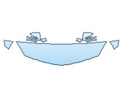 PAINT PROTECTION KIT - 2016 MERCEDES SL-CLASS SL65 AMG HOOD (18 INCH)  FENDERS  MIRRORS - PRECUT PPF CLEAR BRA WRAP