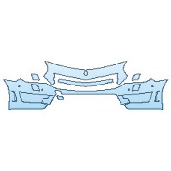 Precut PPF Kit – Clear Bra Paint Protection Film PAINT PROTECTION KIT - 2016 MERCEDES SL-CLASS SL65 AMG BUMPER WITH WASHERS AND SENSORS - PRECUT PPF CLEAR BRA WRAP