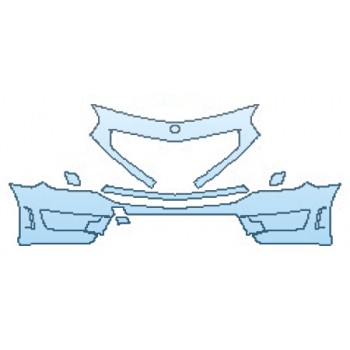 Precut PPF Kit – Clear Bra Paint Protection Film PAINT PROTECTION KIT - 2016 MERCEDES SL-CLASS SL65 AMG BUMPER - PRECUT PPF CLEAR BRA WRAP