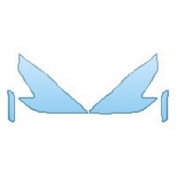 PRECUT PPF KIT - 2018 NISSAN 370Z HEADLIGHTS FOG LIGHTS PRECUT PPF CLEAR BRA WRAP