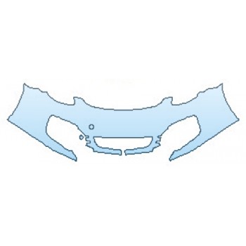 PAINT PROTECTION KIT - 2016 PORSCHE BOXTER S BUMPER (1 PIECE) - PRECUT PPF CLEAR BRA WRAP