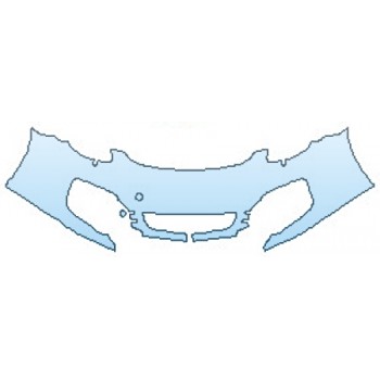 Precut PPF Kit – Clear Bra Paint Protection Film PAINT PROTECTION KIT - 2016 PORSCHE BOXTER S BUMPER WITH WASHERS (1 PIECE) - PRECUT PPF CLEAR BRA WRAP