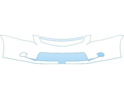 PAINT PROTECTION KIT - 2012 NISSAN SENTRA 2.0S  BUMPER KIT - PRECUT PPF CLEAR BRA WRAP