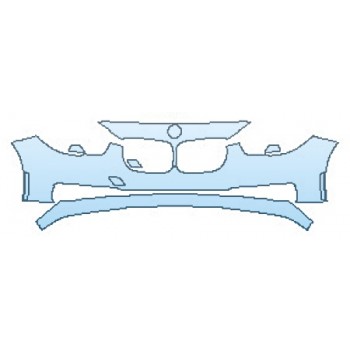 Precut PPF Kit – Clear Bra Paint Protection Film PAINT PROTECTION KIT - 2016 BMW 5 SERIES GRAN TURISMO MODERN LINE BUMPER (2 PIECE) - PRECUT PPF CLEAR BRA WRAP