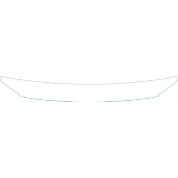 PAINT PROTECTION KIT - 2012 NISSAN SENTRA 2.0S  REAR BUMPER DECK KIT - PRECUT PPF CLEAR BRA WRAP
