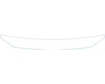 PAINT PROTECTION KIT - 2012 NISSAN SENTRA 2.0S  REAR BUMPER DECK KIT - PRECUT PPF CLEAR BRA WRAP