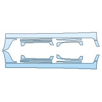 PAINT PROTECTION KIT - 2016 BMW 5 SERIES LUXURY LINE ROCKERS - PRECUT PPF CLEAR BRA WRAP