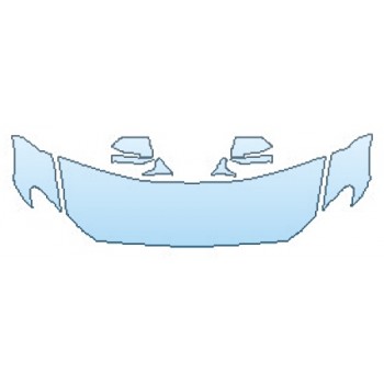 Precut PPF Kit – Clear Bra Paint Protection Film PAINT PROTECTION KIT - 2016 BMW 5 SERIES MODERN LINE HOOD FENDERS MIRRORS - PRECUT PPF CLEAR BRA WRAP