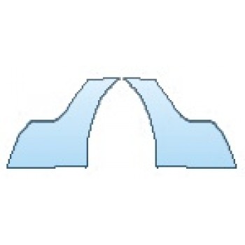 PAINT PROTECTION KIT - 2016 BMW 5 SERIES MODERN LINE SPLASH - PRECUT PPF CLEAR BRA WRAP